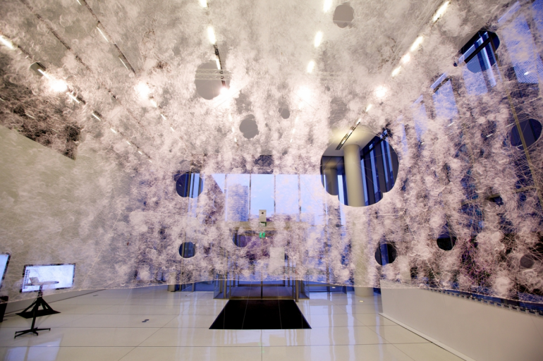 house-of-gnar:  Silk Pavillion The Silk Pavilion explores the relationship between