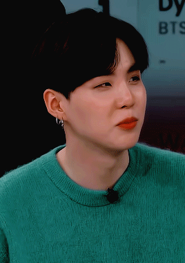 Min Yoongi Talks In Pout