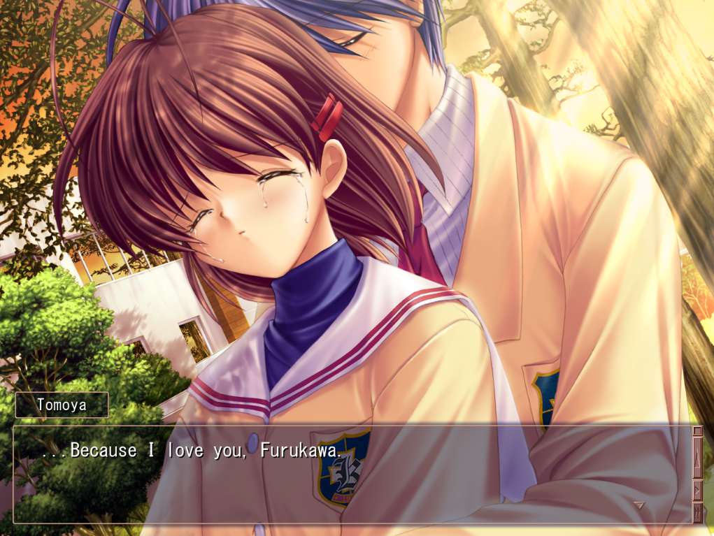 Clannad-Love Story-Tomoya y Nagisa 