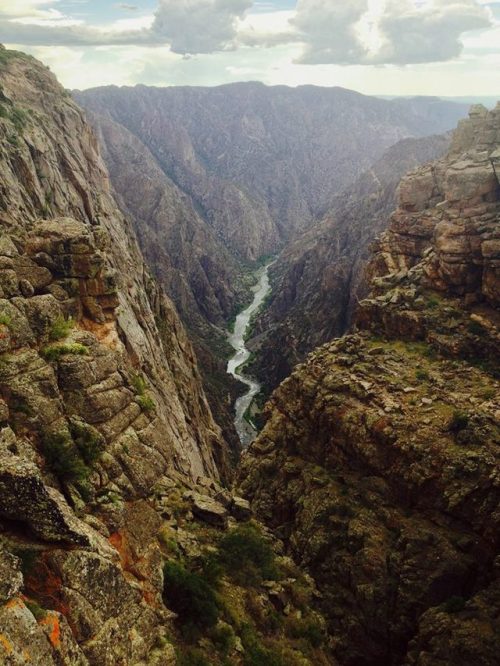 americasgreatoutdoors:If you’re looking for an adventure, Black Canyon of the Gunnison is the place 