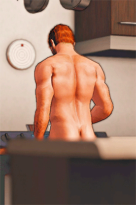 Naked And Making Grilled Cheese At 3am . Because Why Not ?