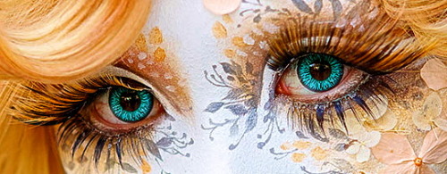 ghostlygems:Minori’s Stunning Eye Makeup(x) (x)~Source: Tokyo Fashion