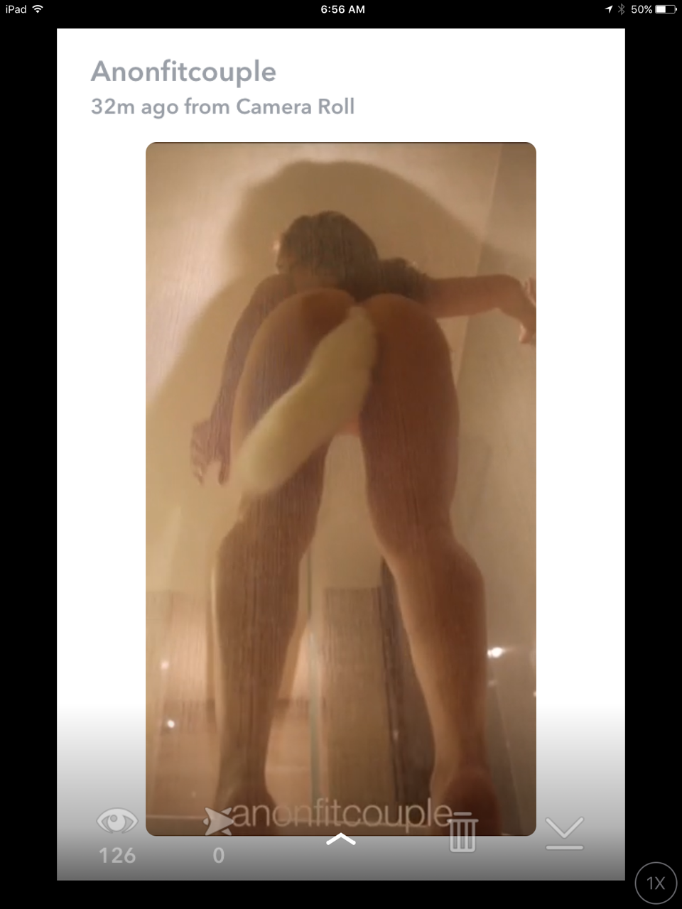 anonfitcouple:  Just a preview of the vid up on snap today. The Mrs is great at getting
