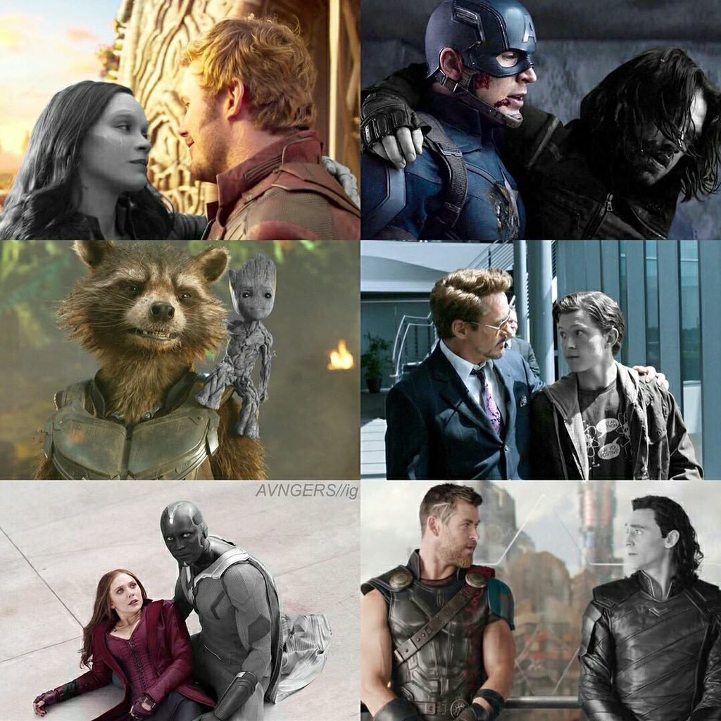mrspeterstark:  soukokucchi:  THANOS DID REALLY WIPED OUT HALF OF THEIR UNIVERSE