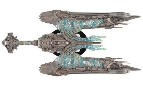 Latest previews of Eaglemoss’ Klingon Sarcophagus ship.