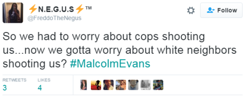 4mysquad:  Rip bro #MalcolmEvans 🙏🏾😢 #BlackLivesMatter #Racism #AmeriKKKa #US#StayWoke  