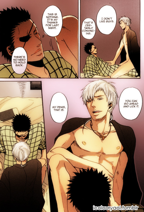 icolouryaoi:  Yorube Naki Mono by Yoneda KouPage: X Coloured by icolouryaoi.tumblr 