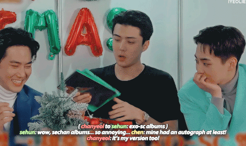 Exo Playing Ruining Christmas Manitoft. Useless Gifts
