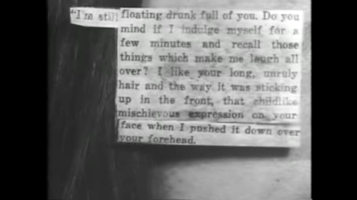 christineshanshanhou: Yvonne Rainer in collaboration with Babette Mangolte, Film About a Woman 