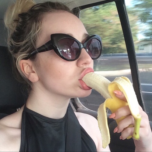 Not the point and I don’t care, but her sunglasses are super cute.