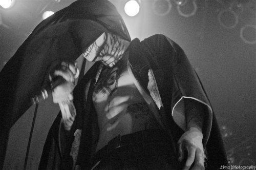 Kyo of Dir en grey live in Chicago, 2013.  Photo by: Livia More At: Visual Massacre