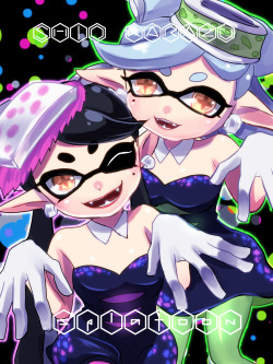 akunohomu:  Squid Sisters by アサギリ