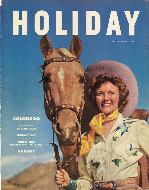 retropopcult: Holiday magazine  September 1952