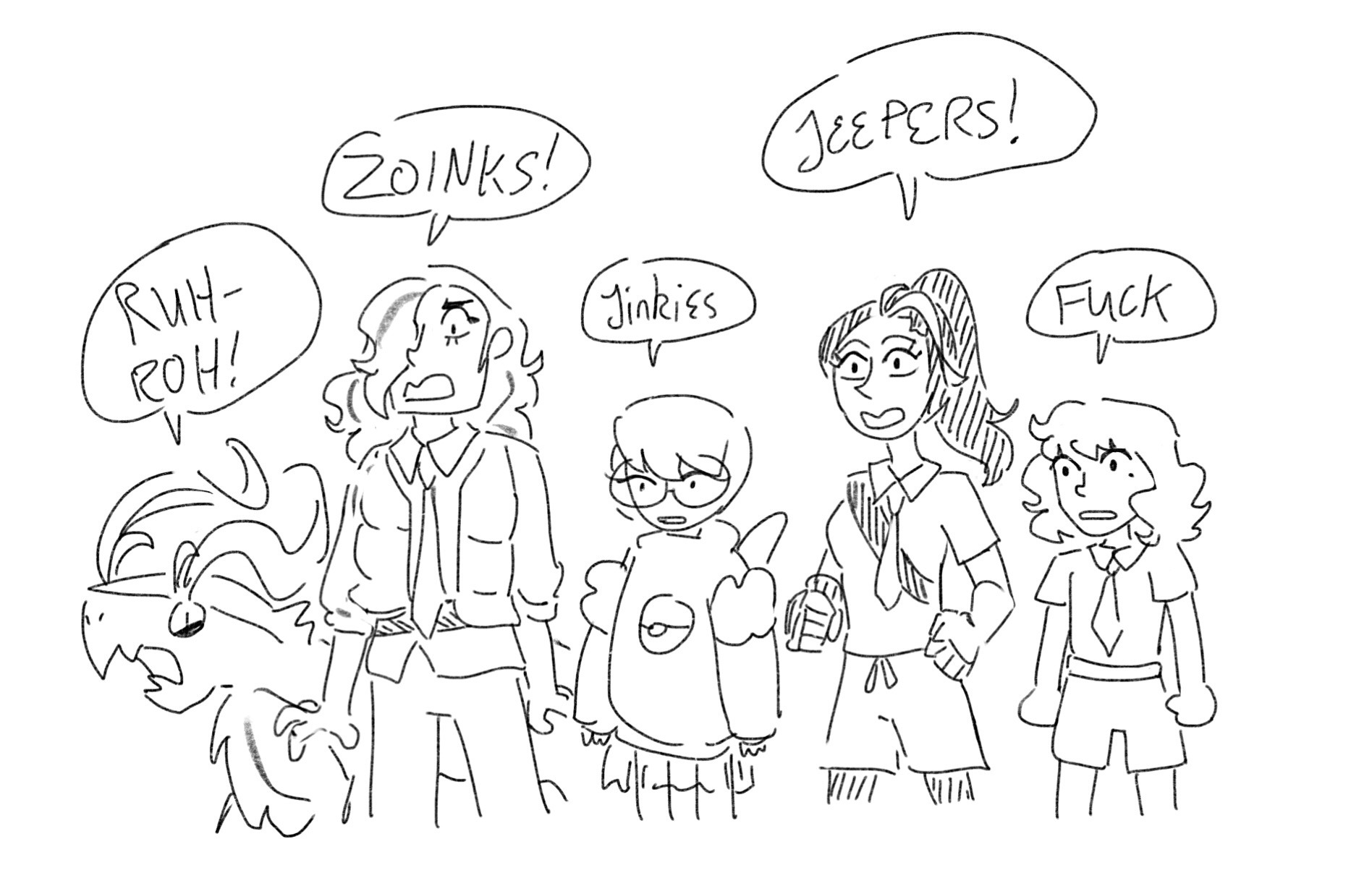 erazonpo3:the gang&rsquo;s all here