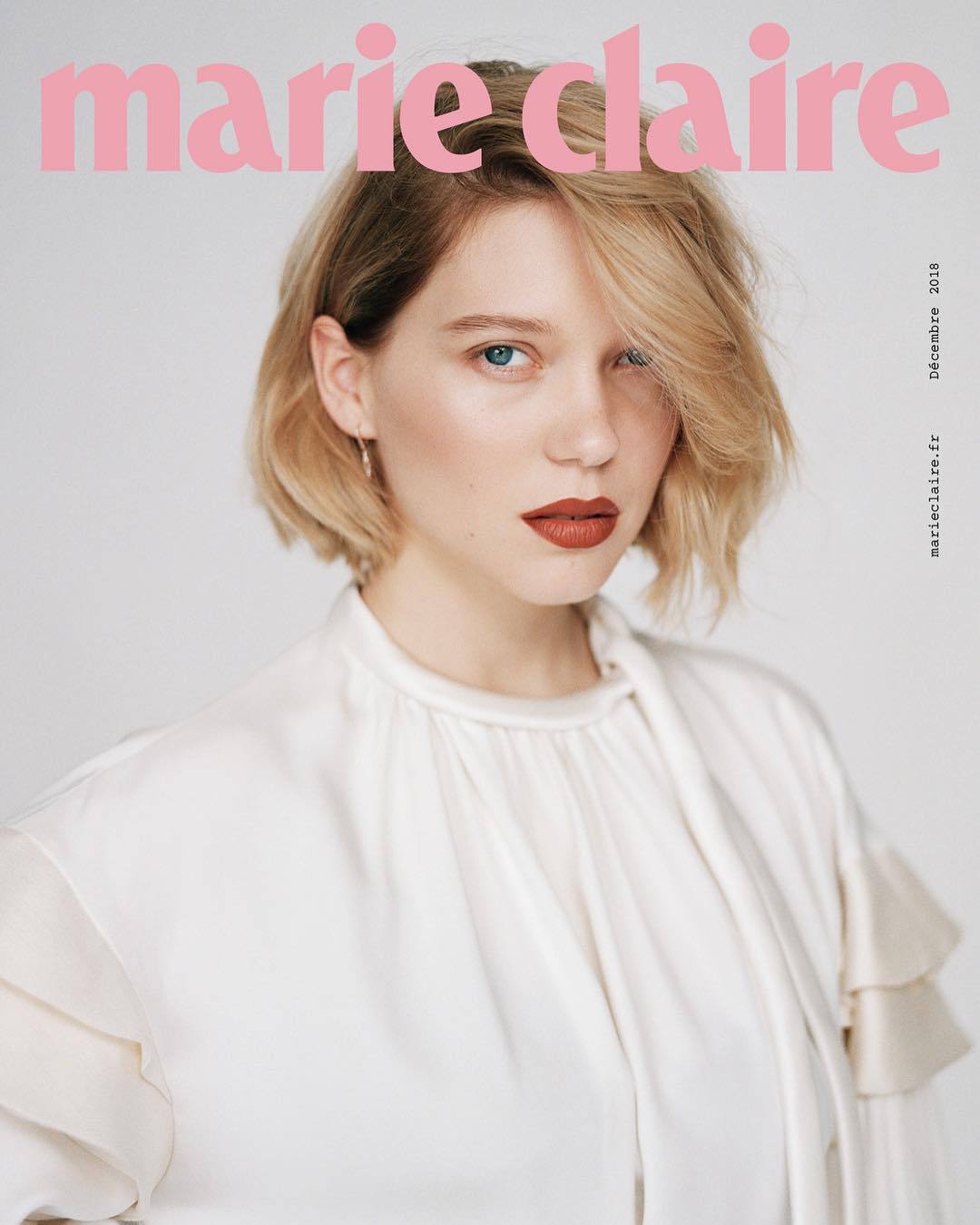 edenliaothewomb:  Léa Seydoux, photographed by Nick Hudson for Marie Claire France,