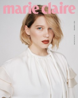 Edenliaothewomb:  Léa Seydoux, Photographed By Nick Hudson For Marie Claire France,