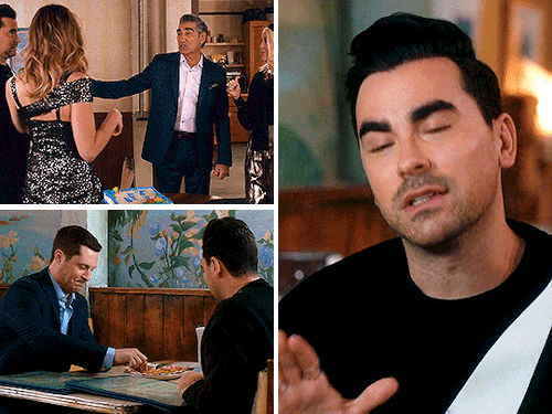 TOP TEN SCHITT’S CREEK EPISODES (as voted by our followers):Grad Night [3x13] TIEYeah and uh, I was getting a little scared that I was going to let you leave here without us having done that. So uh, thank you. For um, making that happen for us. #schitts creek#3x13#schittscreekedit#dailytvgifs#filmtv#schittscreekgifs#tvfilmgifs#s4#beth#*#*top10eps#gif#usersteen#userpersy#chrissiewatts#torisvega