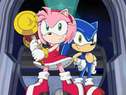 Amy and Jamey about to Surprise Sonic and Sonica ❤️❤️❤️ : r/SonAmy