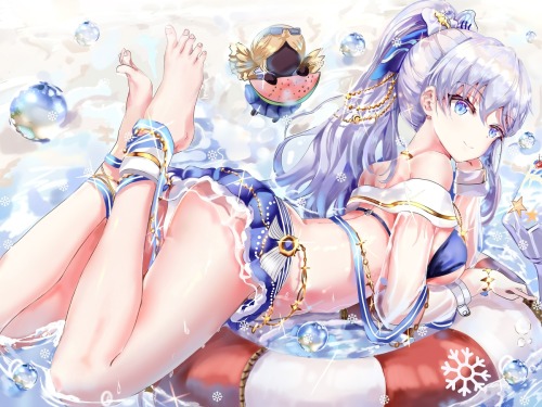 xsirboss: 夏の氷雪皇女 age fxwww.pixiv.net/artworks/92856151