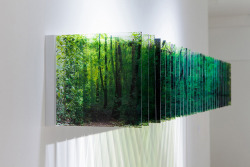 itscolossal: Three-Dimensional Landscapes Formed with Layered Acrylic Photographs by Nobuhiro Nakanishi