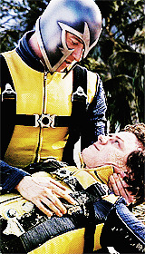 somewherebetweenrageandserenity: erik and charles seriously wounded or dying in each other’s arms: a