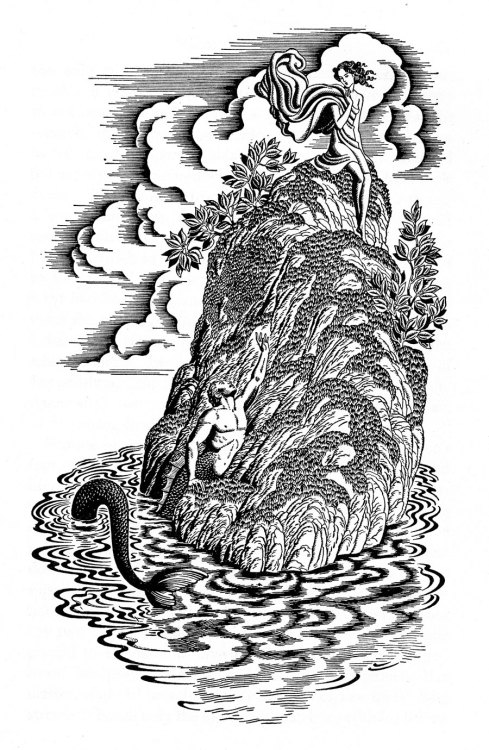 illustrations by Steele Savage for Edith Hamilton’s Mythology