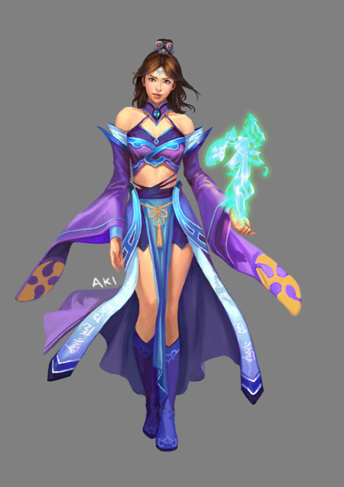 fantasy-scifi:  martial artsby akizhao