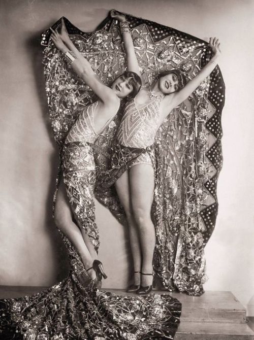 Chorus girls in the revue -Vienna Laughs