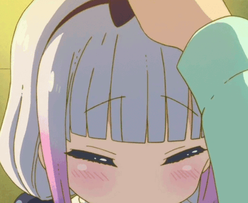 The face Kanna makes when they pat her head