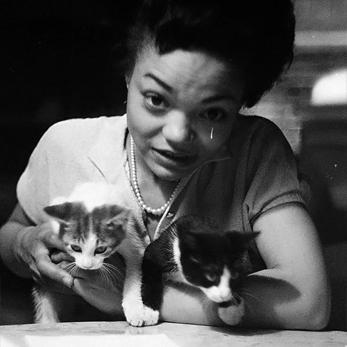 Eartha Kitt. Photographed by Gordon Parks. (1952)