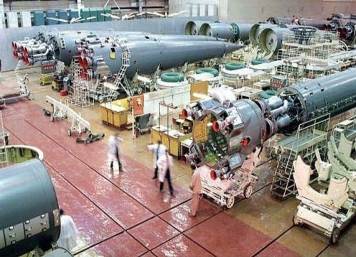 Bu Gördüğünüz Tesis, Rusların Proton Nükleer Füze Üretim Merkezi..