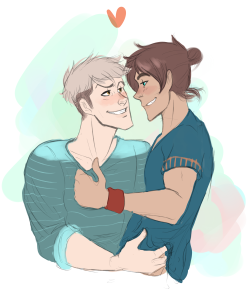 viella-art:  quick erejean doodle, bc lately can’t draw anything right except angry boyfriends 