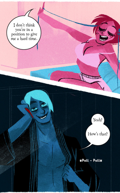 literalbees: usedbandaid: Cerberus isn’t a regular dog.  Lore Olympus Ep 7: 2am Start Rea