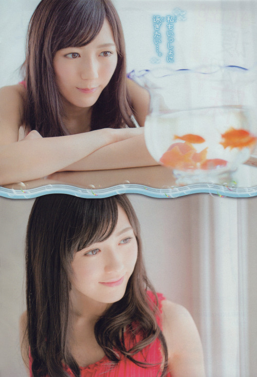 mayuyusuki:  渡辺麻友 週刊少年チャンピオン 2014 No.33