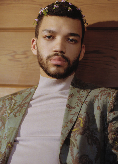 pocsource:Justice Smith for Rogue Magazine