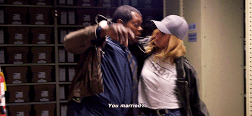 theavengers:Samuel L. Jackson and Brie Larson on the set of “Captain Marvel”