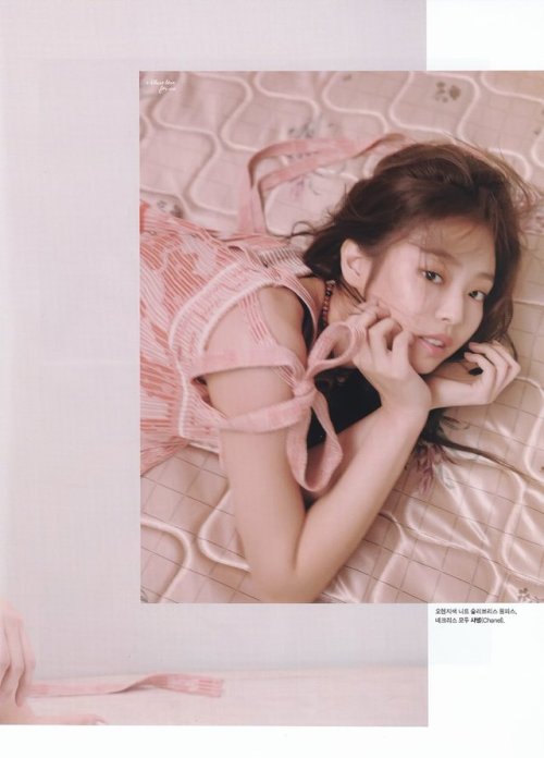 blackpinkofficial:[SCAN] 180306 Jennie for Marie Claire (March 2018)© Allure love