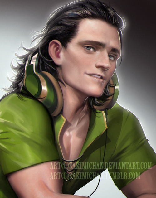 sakimichan:  My take on modern Loki  ❆High res jpg ❆PSD ❆Video process available ►http://www.patreon.com/creation?hid=1318018&u=371321&alert=3◄ 