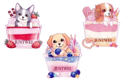 juntwei:LINK:www.indiegogo.com/projects/woofer-in-parfaits-charms-dogs-love/x/18622207#/We just hit 
