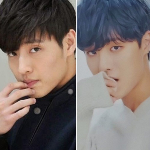 Kang Ha-neul &amp; X1 - Cho Seungyoun I think Seungyoun&rsquo;s new photo looks like Korean 