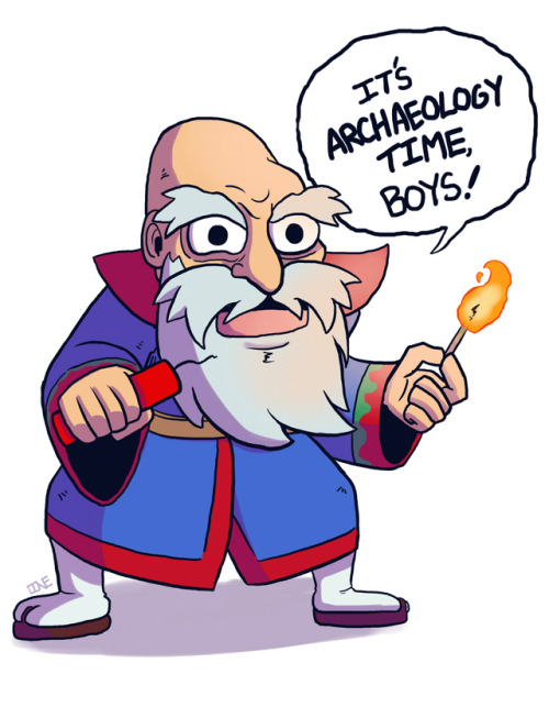 linesonwhite:  Haha, I posted this elsewhere already, but I’m pulling it outta my stockpile tonight while I save tonight’s drawing for tomorrow.So here’s Dr. Cain being good at his job.His other job is ruining the entire future of 21XX with repercussions