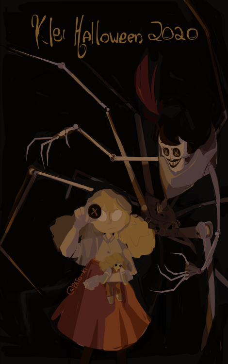 My entry for Klei’s Halloween event!! It was also on the halloween of last year that I first s