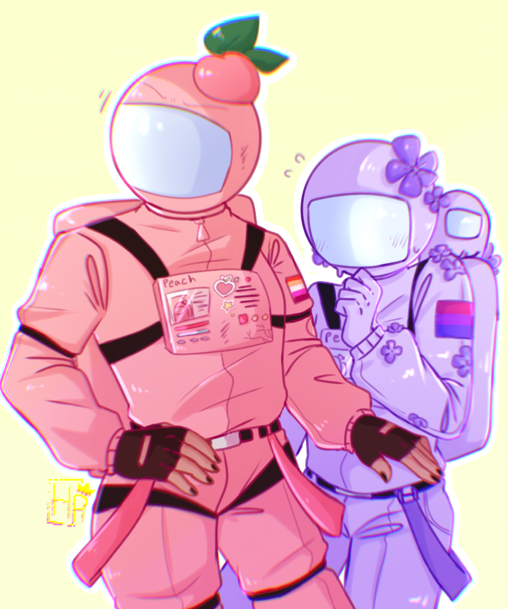 Амонг Ас арт девушка