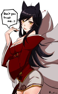 league-of-legends-sexy-girls:  Ahri 