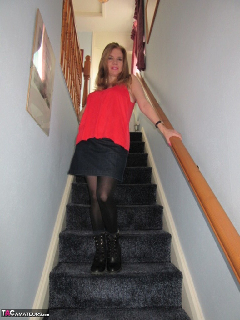 blkcoffee4me:  Lily May stairwell - Fleshy Friday