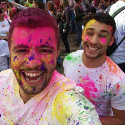 Holi was a blast! @_chupacabrera #weekendvibes adult photos