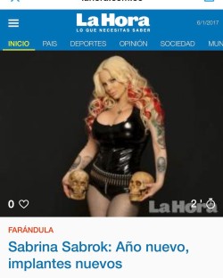 sabrinasabrokofficial:Sabrina Sabrok: Año