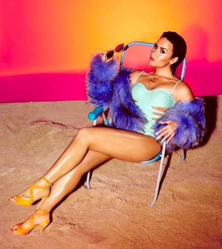 Demi’s “Cool For The Summer” cover art without text.