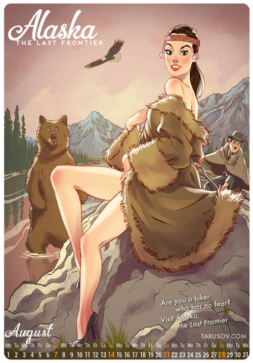 pinuparena:  New Pin-up calendar by Andrew TarusovLive Kickstarter here