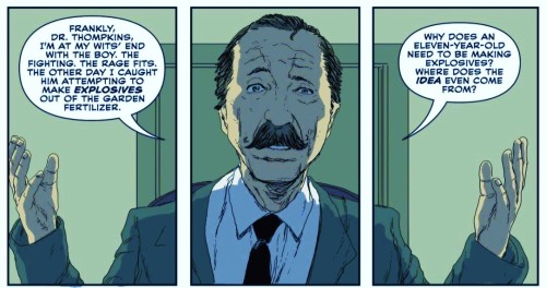 forevercloudnine:Evaluation of Bruce Wayne by Leslie Thompkins in Batman: The Imposter.